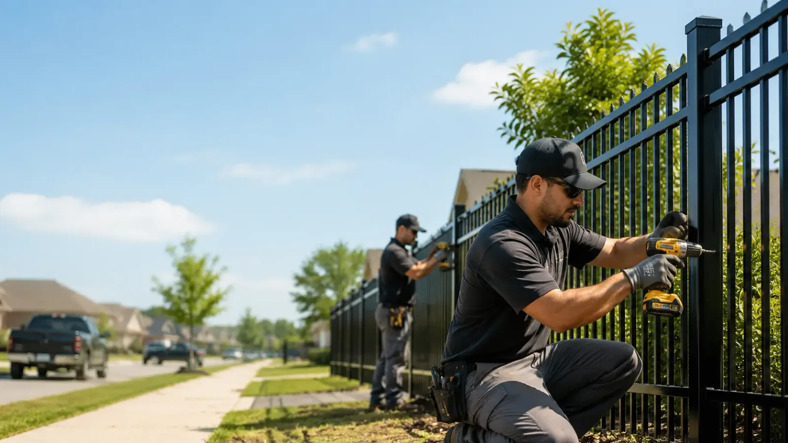 Metal Fence Installation in Byfield, MA